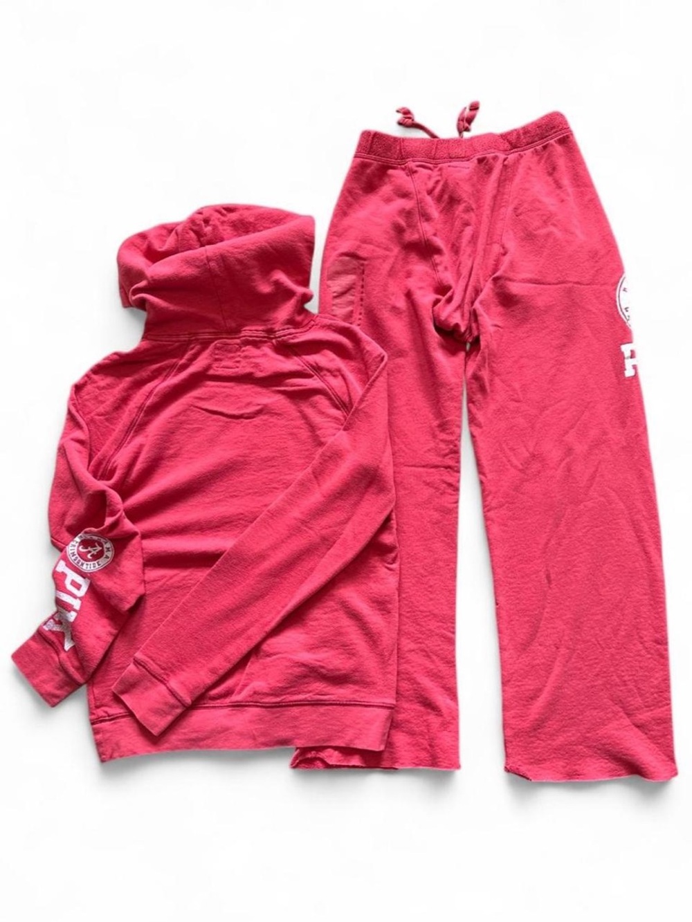 *rare* VICTORIA SECRET PINK x 5TH & OCEAN COLLEGIATE Alabama Crimson Tide Set - Picture 4 of 5